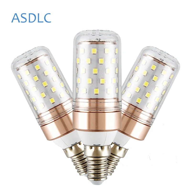 E27 светодиодные лампы E14 SMD2835 220 В кукурузы лампа 8 Вт 12 16 люстра свечи свет для