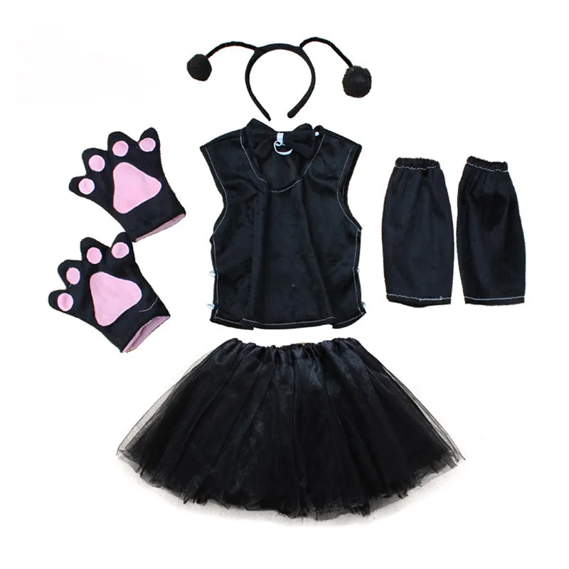 Детские черные красные насекомые никель муравьиная антенна нахлыстовый костюм