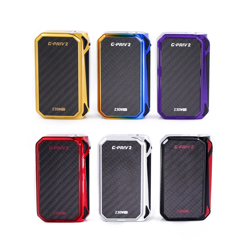 Оригинальный испаритель SMOK Vape Mod G-Priv 2 TC VW Box 230 Вт сигарета электронный мод