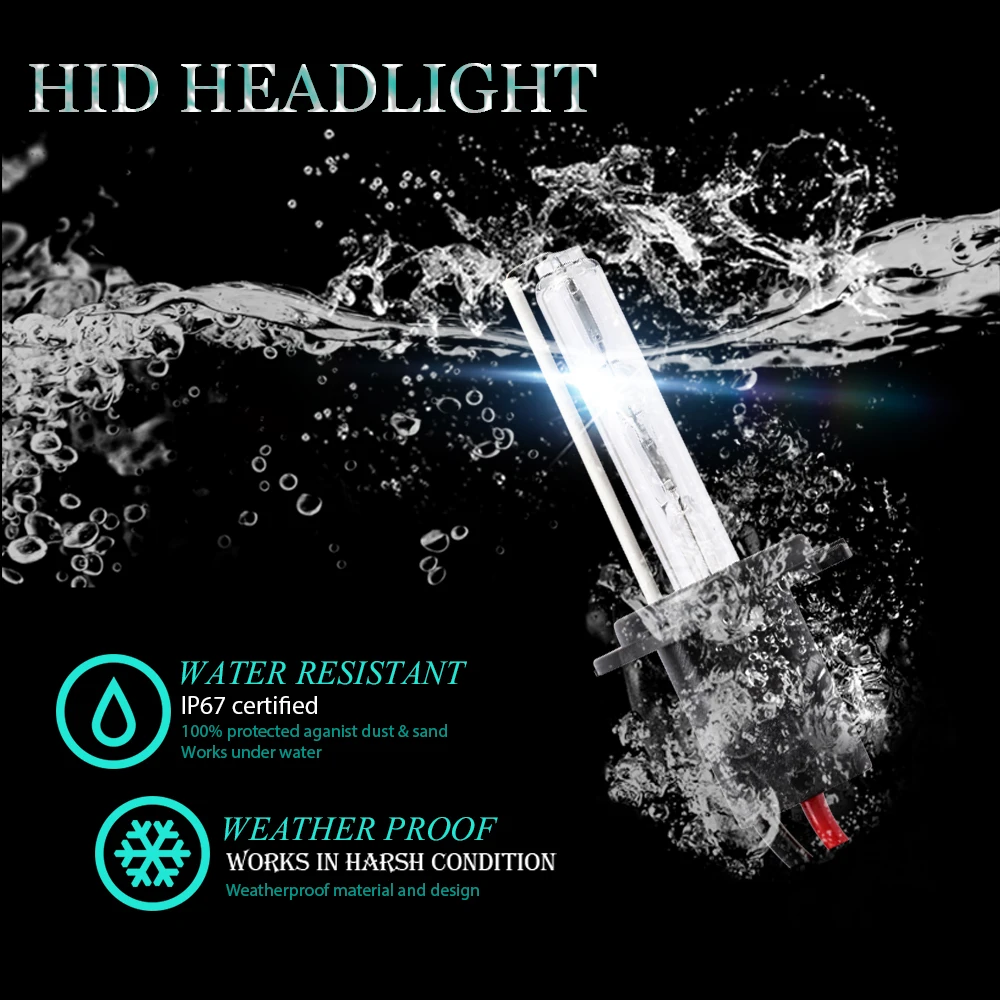 2 шт. DC 12 В в 110 Вт Ксенон H7 HID Conversion Kit dc лампы авто фар 6000 К | Автомобили и мотоциклы