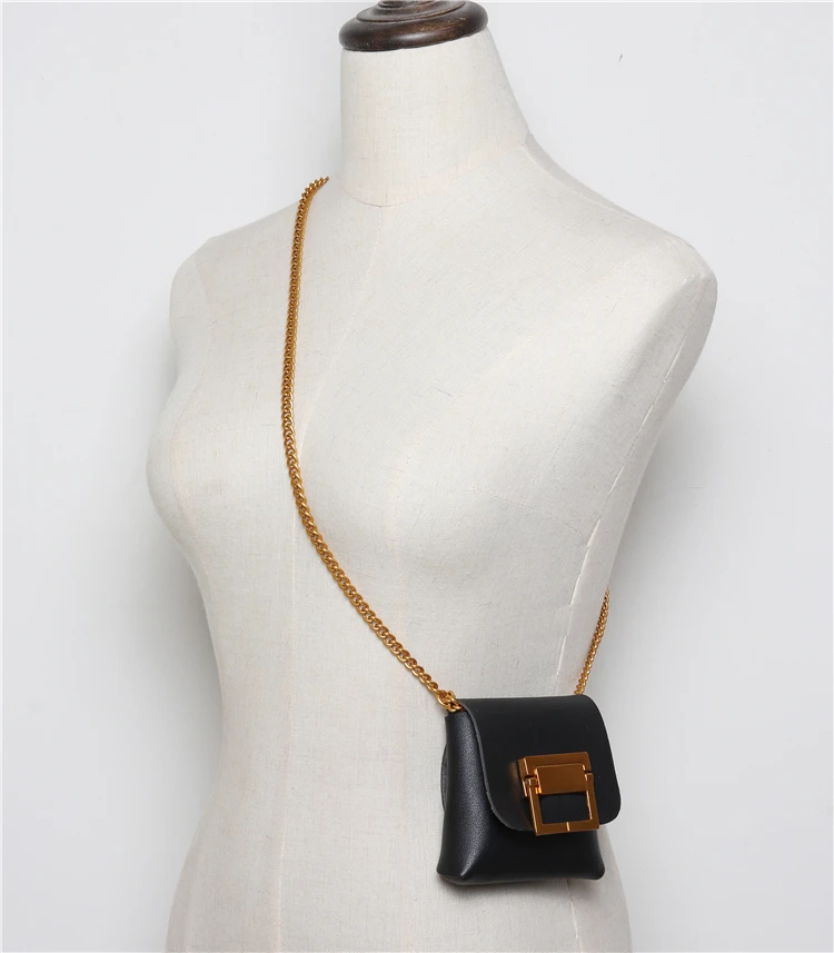 Fanny Pack chains belt bag animal print serpentine waist bag women brand mini leather purse new hight quality drop shipping
