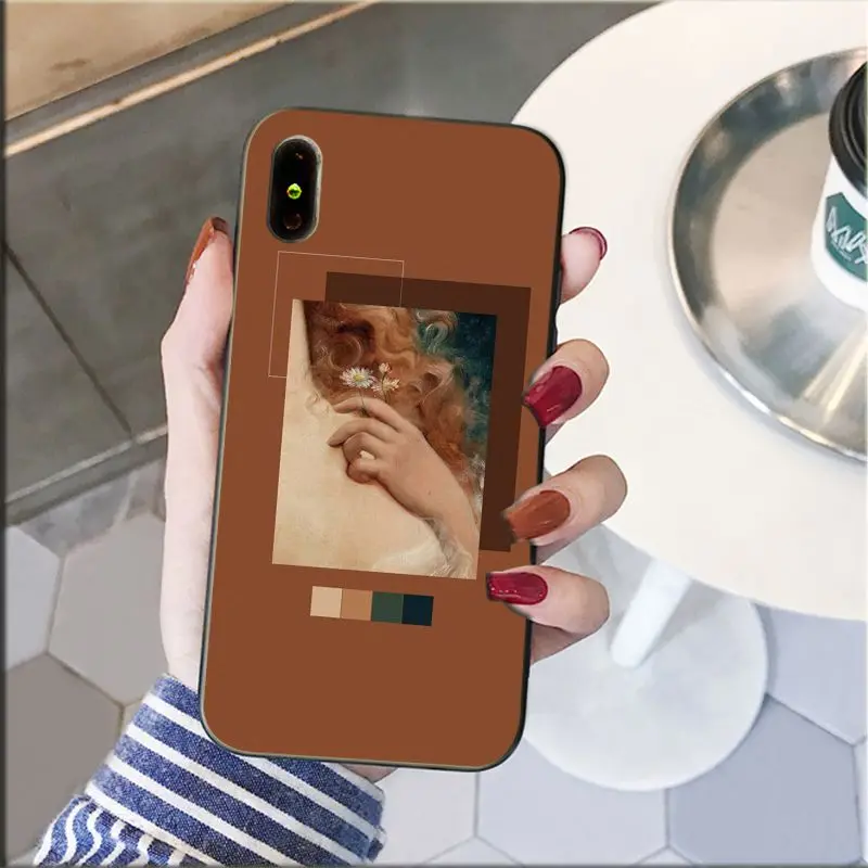 Yinuoda отличный художественный эстетический чехол для iPhone X XS MAX 6 6s 7 7plus 8 8Plus 5 5S SE XR |