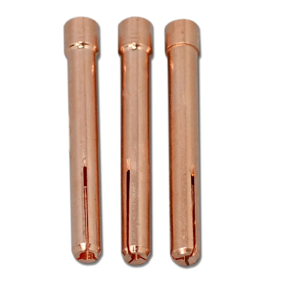 Комплект цанг для сварки TIG 10N22 10N23 10N24 подходит сварочных горелок PTA SR DB WP 17 18 26