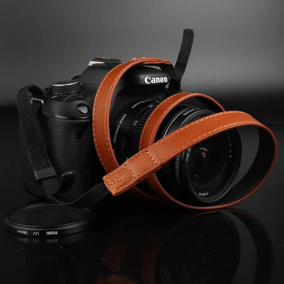 Ремешок для камеры из искусственной кожи наплечный шейный ремень FUJIFILM FinePix X100F X100T