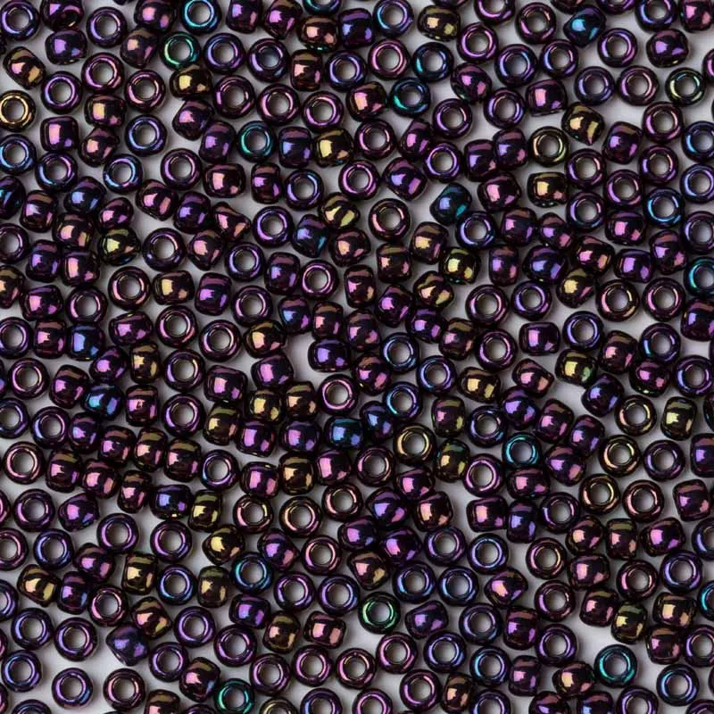Taidian Япония Toho темно синий ирис металлик 82 Стекло Круглый Seedbeads для DIY Ювелирные