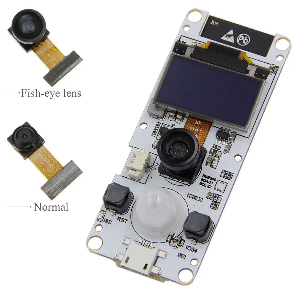 T camera ESP32 WROVER B и PSRAM модуль камеры OV2640 0 96 OLED|ЖК-модули| |