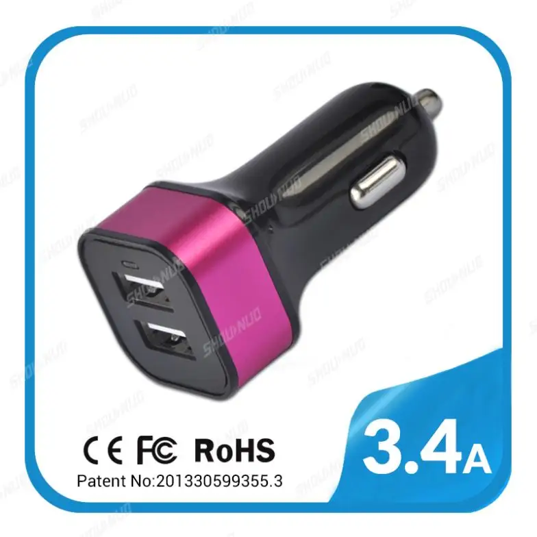 Rapid Fast Charging 3.4Amp 3400ma 5V Car Charger Usb Cable For HTC for Motorola and Most Android | Мобильные телефоны и
