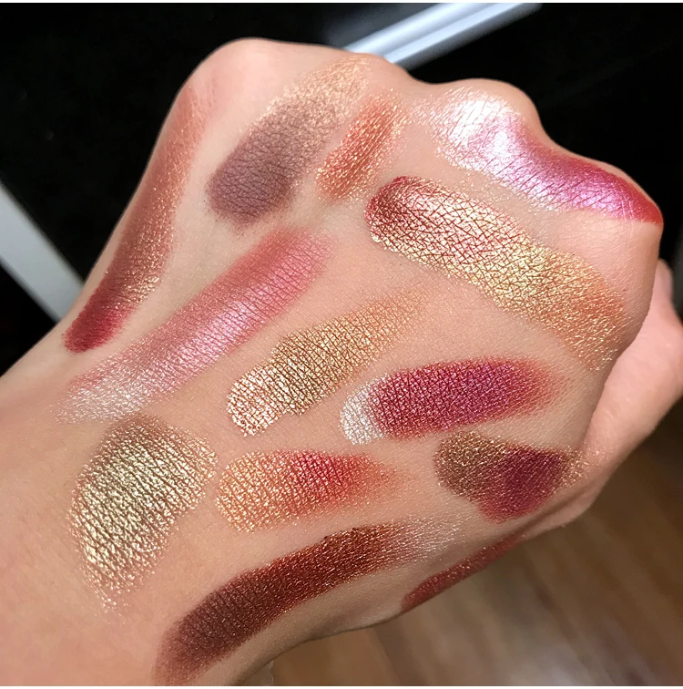 

21 Colors EyeShadow Palette Shimmer Matte Pigmented Glitter Shiny Eyeshadow Pallete Nude Smoky Cosmetic Metallic Makeup Palette