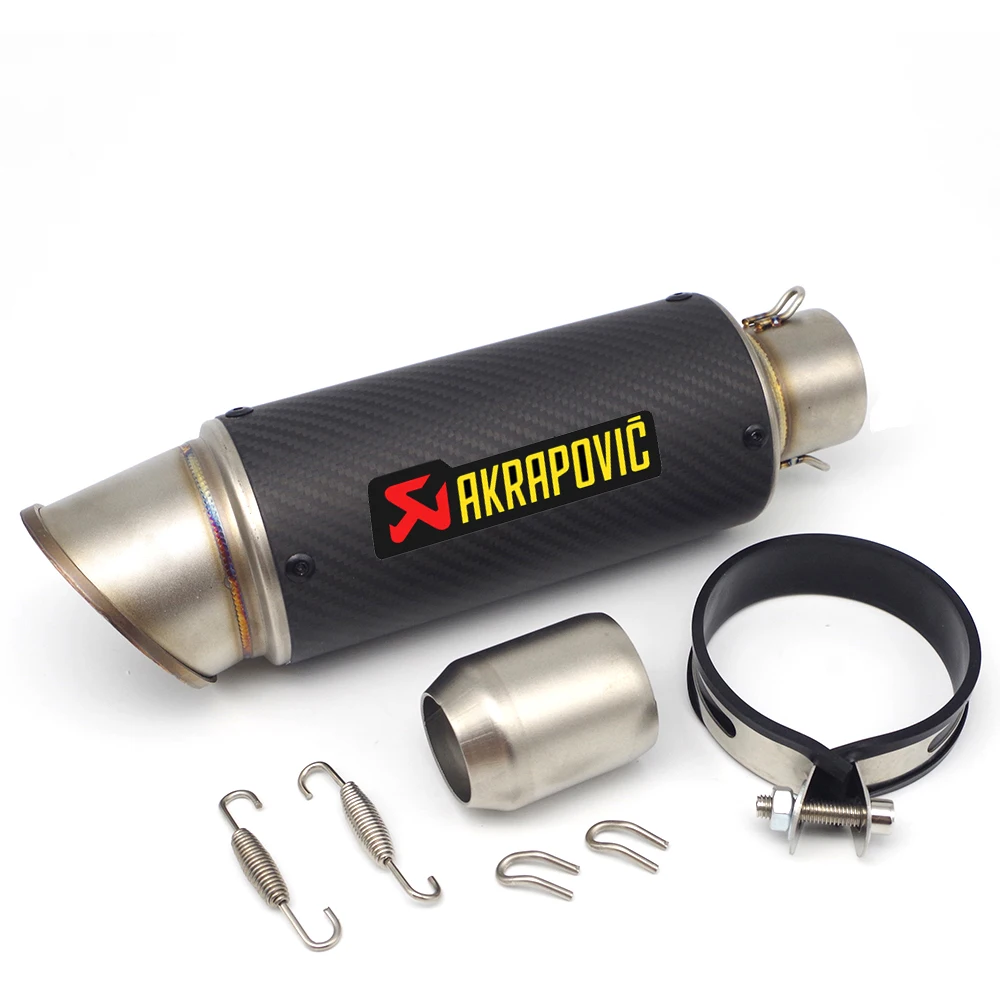 Akrapovic выхлопной мотоцикл выхлопной дБ killer 51/61 для honda VT 750 yamaha r1 выхлопной honda cb 500f honda goldwing yamaha tmax