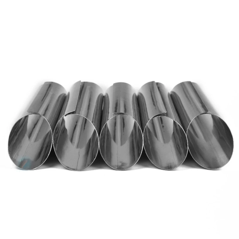 10 PCs/set Stainless Steel Spiral Croissants Molds Decor Pastry Cream Horn Cake Bread Mold Conical Tube Cone Roll Moulds | Дом и сад