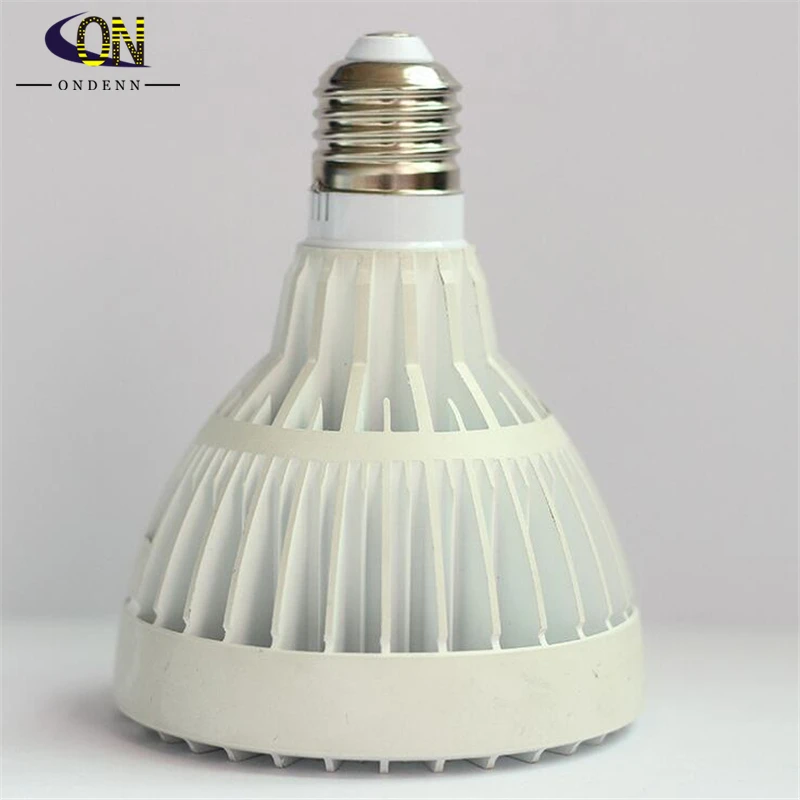COB LED Par30 Lamp Spotlight 28W E27 85-265Vac 100lm/W Aluminum White Housing Warm/Cold white Equivalent to 240W Halogen | Освещение