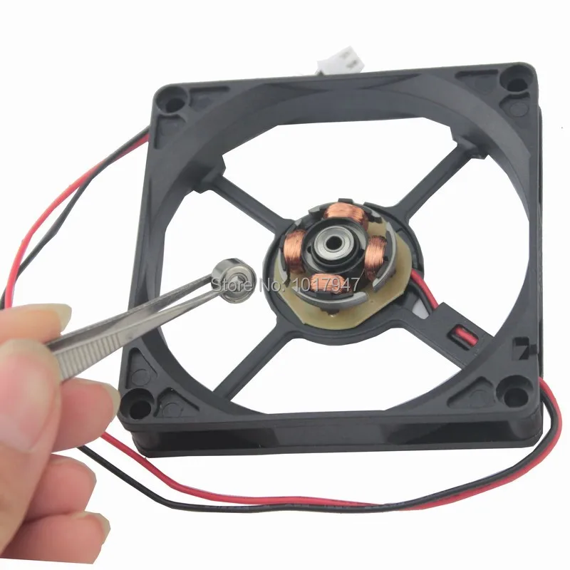 50Pieces LOT Gdstime 8cm 80mm x 15mm 8015 PC DC 12V 2Pin Ball Bearing Cooling Fan | Компьютеры и офис