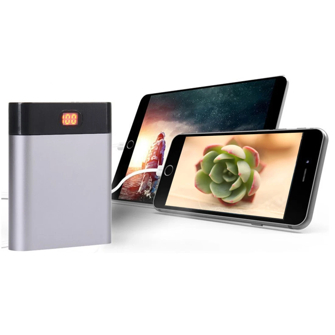 Etmakit USB 5 В в 1.5A запасные аккумуляторы для телефонов Чехол комплект 4X18650 батарея зарядное устройство DIY Box мобильного телефона без батарея