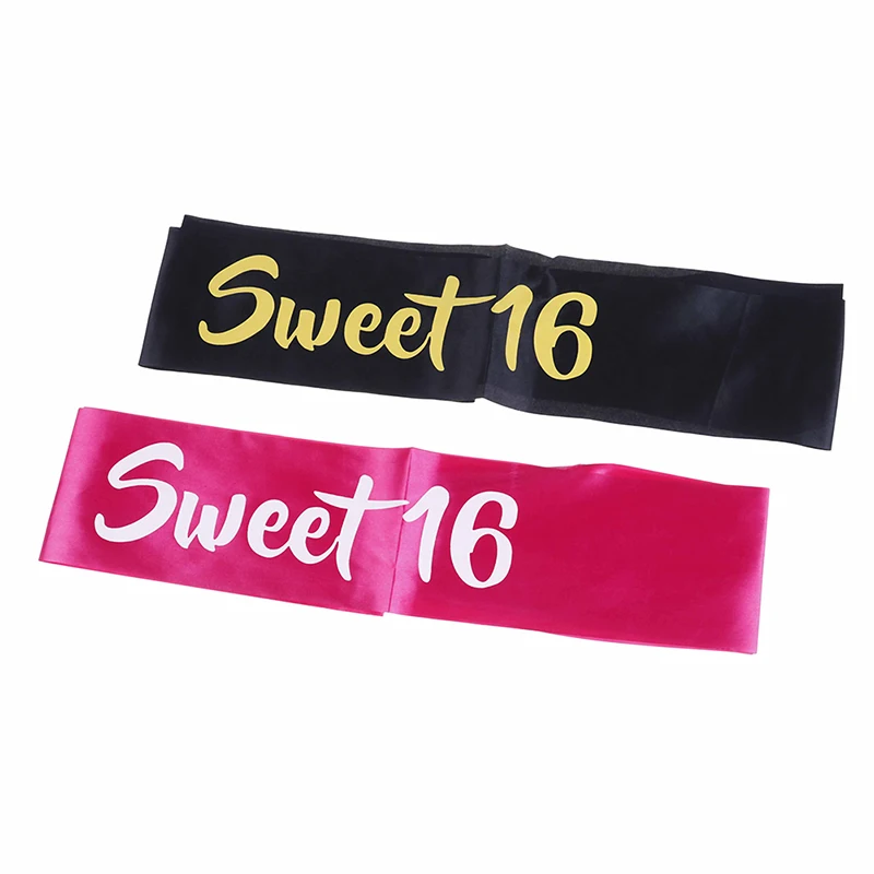 Атласные ленты с принтом/буквы розовое сердце вечерние баннеры висячие 16 для дня