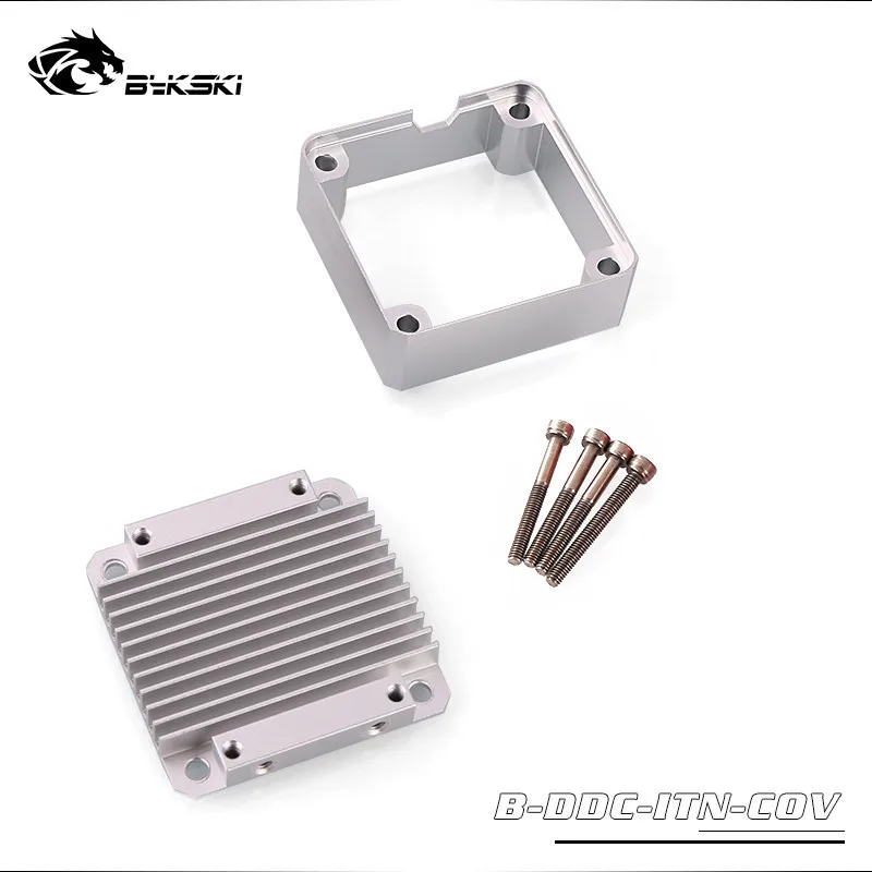 Bykski B-DDC-ITN-COV DDC Pump Armor Heatsink Armor TOP Acrylic Cover For 3.2 Pump High Performance Silent Armor Water Cooling