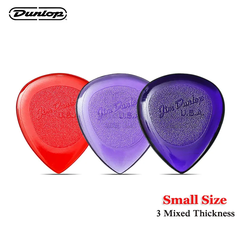 Small Size 3pc Mixed Dunlop Stubby гитарный медиатор треугольной формы, бас-медиатор, акустическая часть для классической электрогитары, аксессуары для гитары, медиатор s - Цвет: Small Size 3pc Mixed
