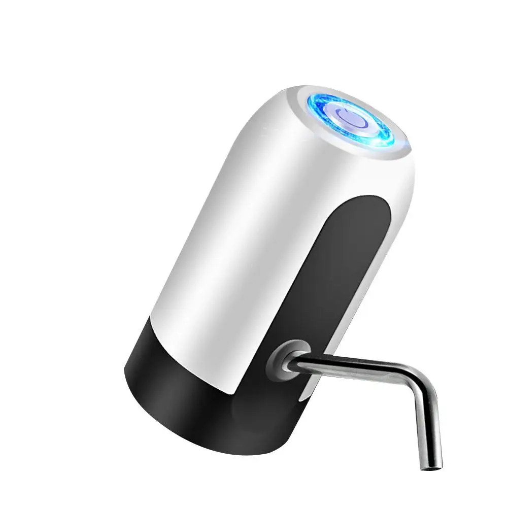 Автоматический водяной насос для бутылки с зарядкой от usb, двойной мотор, Электрический насос для питьевой воды, ручной насос, бутилированная вода