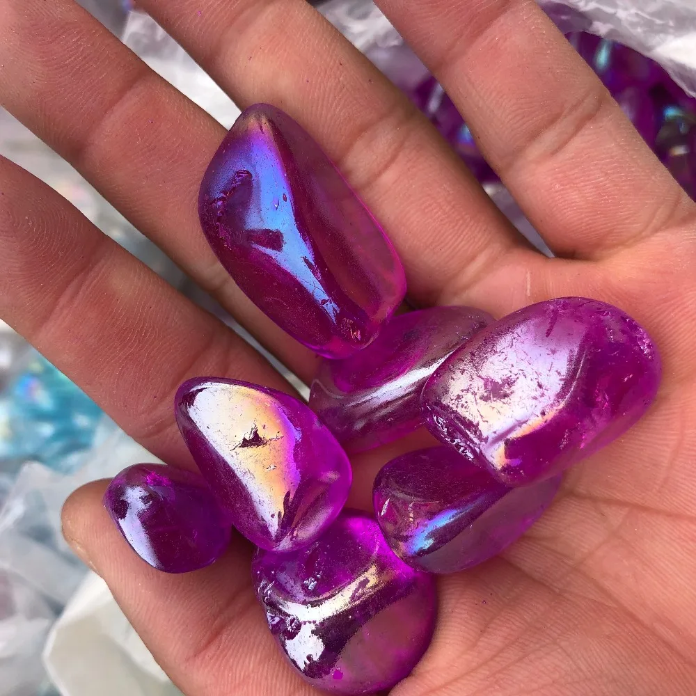 Цвет оцинкованный фиолетовый целебный рейки полировка Кристалл Атака | Дом и сад