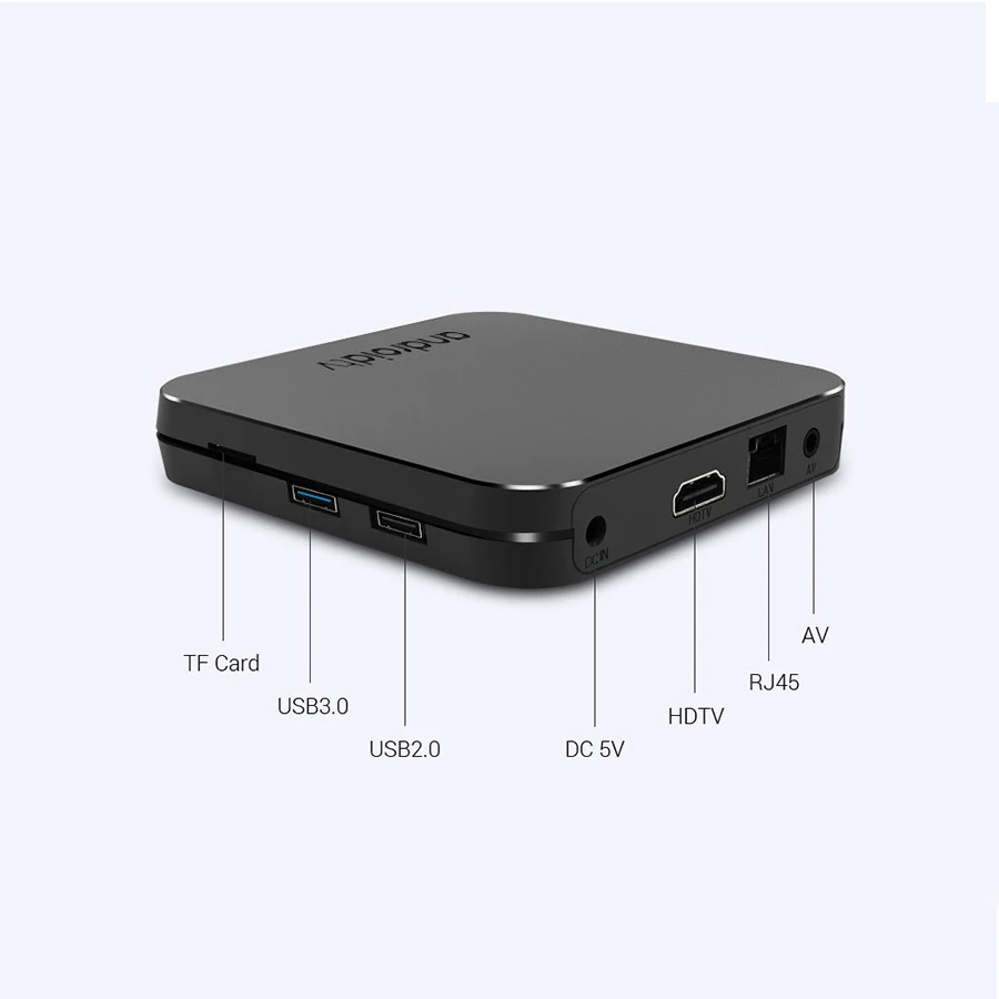 ТВ приставка MECOOL Android 9 0 4G RAM DDR4 32G ROM Amlogic S905X2 Четырехъядерный 4K BT Smart TV Box USB 3 Испания
