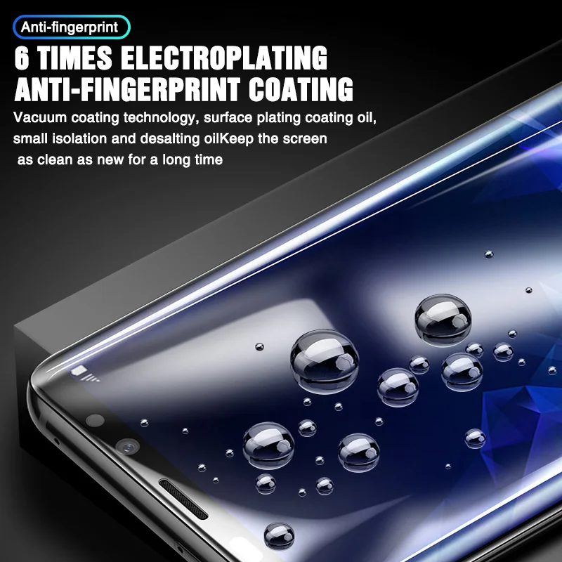 111D полностью изогнутое закаленное стекло для Samsung Galaxy S9 S8 Plus Note 9 8 Защитная пленка для экрана на Samsung S7 S6 Edge S9