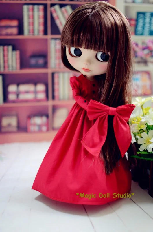 [MG217] Бесплатная доставка 2019 горячая Распродажа Neoblythe наряды # длинное Хлопковое