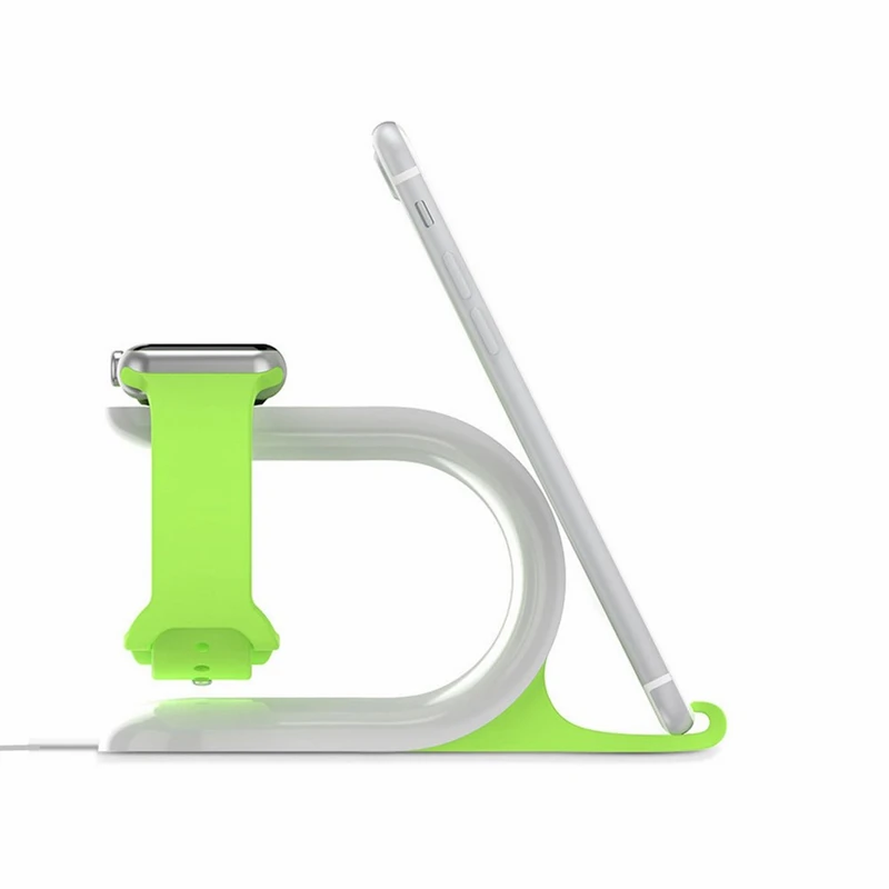 Зарядная док станция для Apple Watch многофункциональный держатель телефона подходит