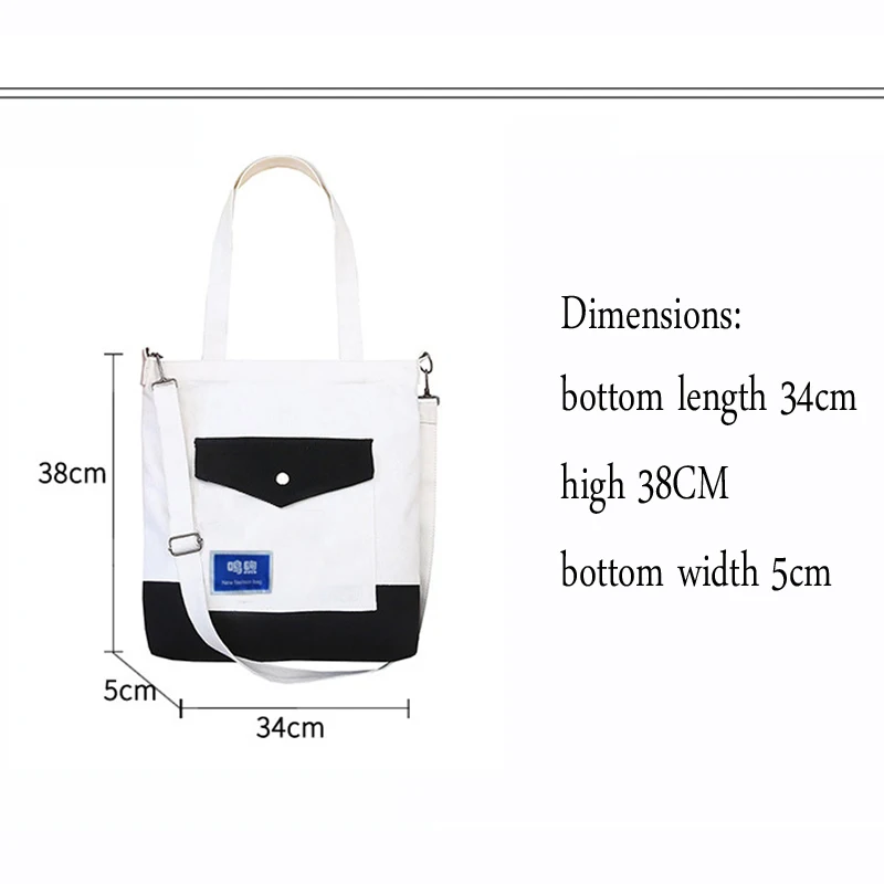 

Soft Foldable Tote Large Capacity Canvas Bag Women Shopping Bag Ladies Daily Use Handbags Tote