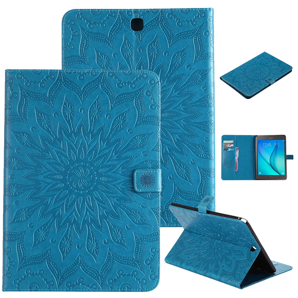 Shockproof Case Auto Sleep Wake Smart Cover For Samsung Galaxy Tab A 9.7'' SM T550 P550 P555 T555C Case Leather Tablet Cover