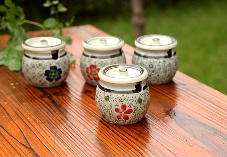 Быстрая доставка! Фарфоровые банки для соли и перца 250 мл|salt can|salt pepperfigurative artwork |