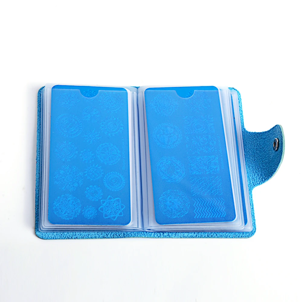 Biutee 24 отделения большая прямоугольная пластина для стемпинга нейл арта