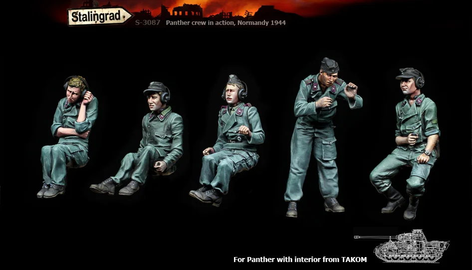 Фотополимерная модель 1/35 немецкая армия 268 (без емкости) несобранная