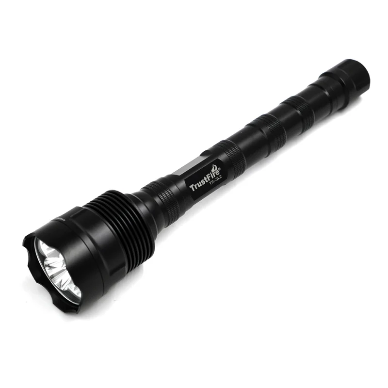 Светодиодный тактический фонарь 18650 фонарь Trustfire TR-3L2 3800Lm CREE XM-L2 свет 5 Режим Факел+ пульт дистанционного управления+ красный объектив охотничий фонарь