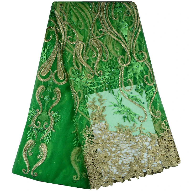 2017 Изящные Кружева Африканских Ткань С Камня Высокого Качества Emboridery