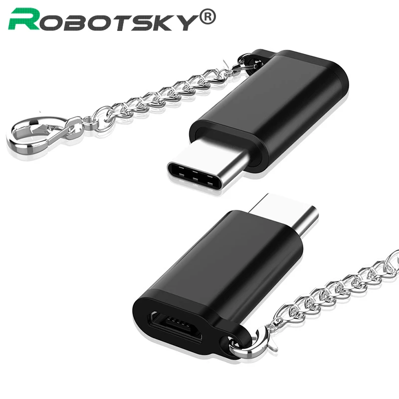 Переходник с USB Type C на Micro (мама) (папа) конвертер OTG кабель для Samsung Xiaomi Huawei Letv