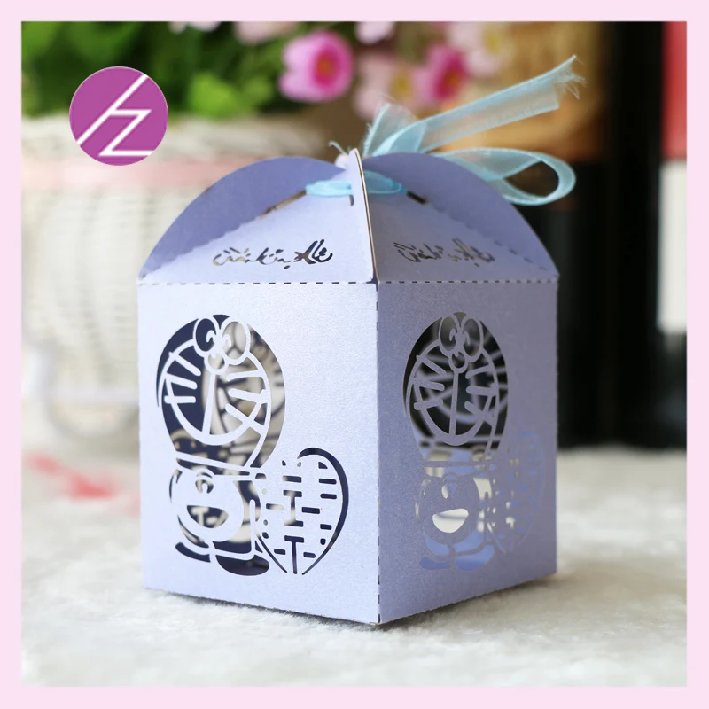 Бесплатная доставка DORAEMON дизайн Свадебные аксессуары конфетная Подарочная