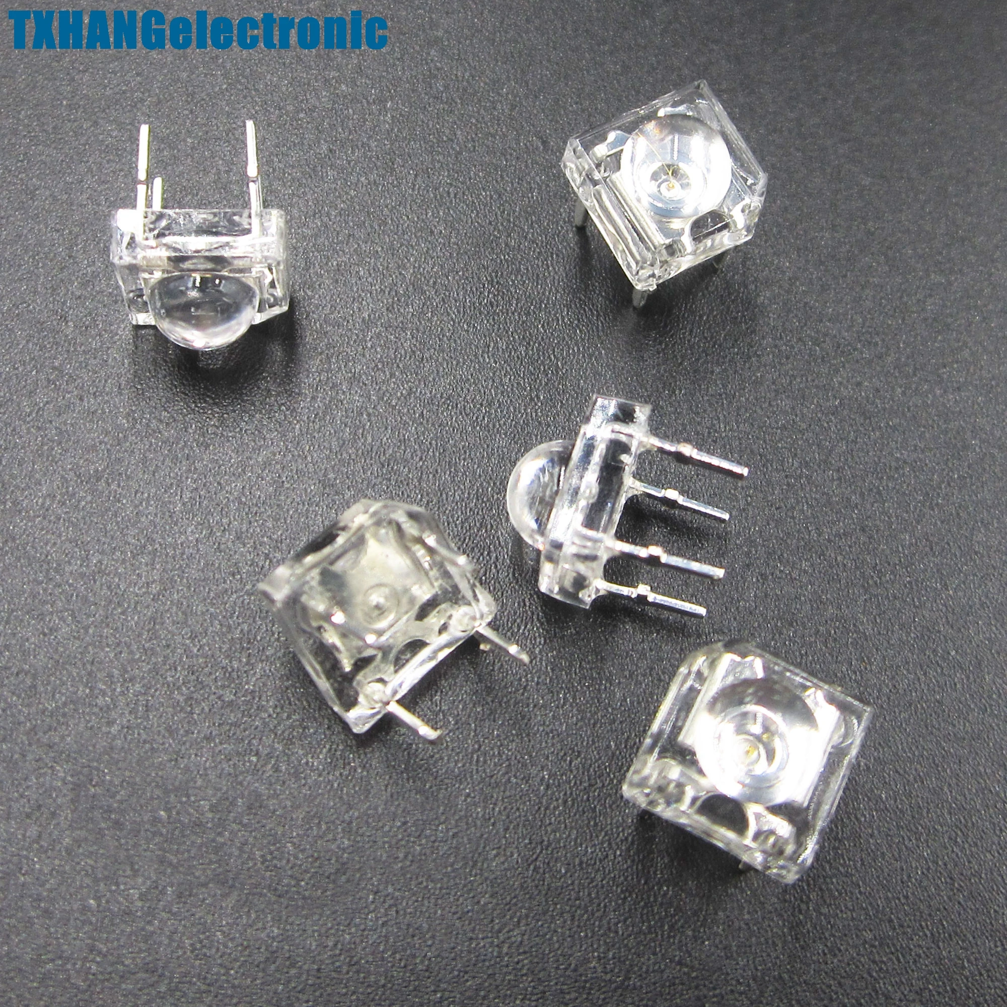 10 шт. 5 мм 4PIN Piranha LED Зеленый супер яркий светодиодный свет|light green|light ledlight led light |