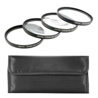 just now close up12410macro camera lens diopter filters set with case for canon for nikon for sony for dslr camera lens