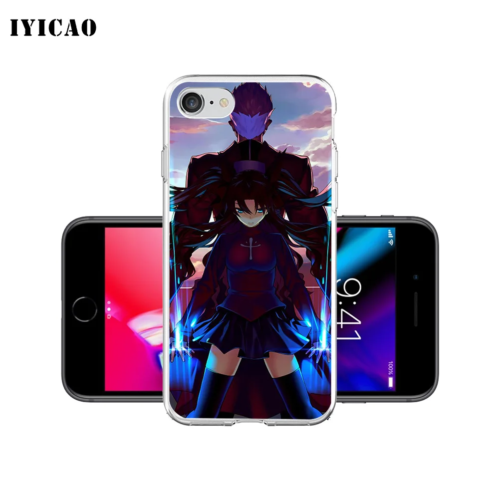 IYICAO Archer Fate stay Night Мягкий силиконовый чехол для телефона iPhone X XR XS MAX 6 6s 7 8 Plus 5 5S SE TPU