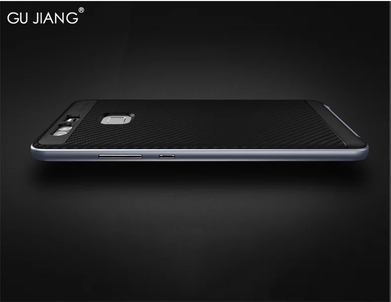 GU JIANG брендовый роскошный классический двухслойный чехол 2 в 1 для Huawei P9