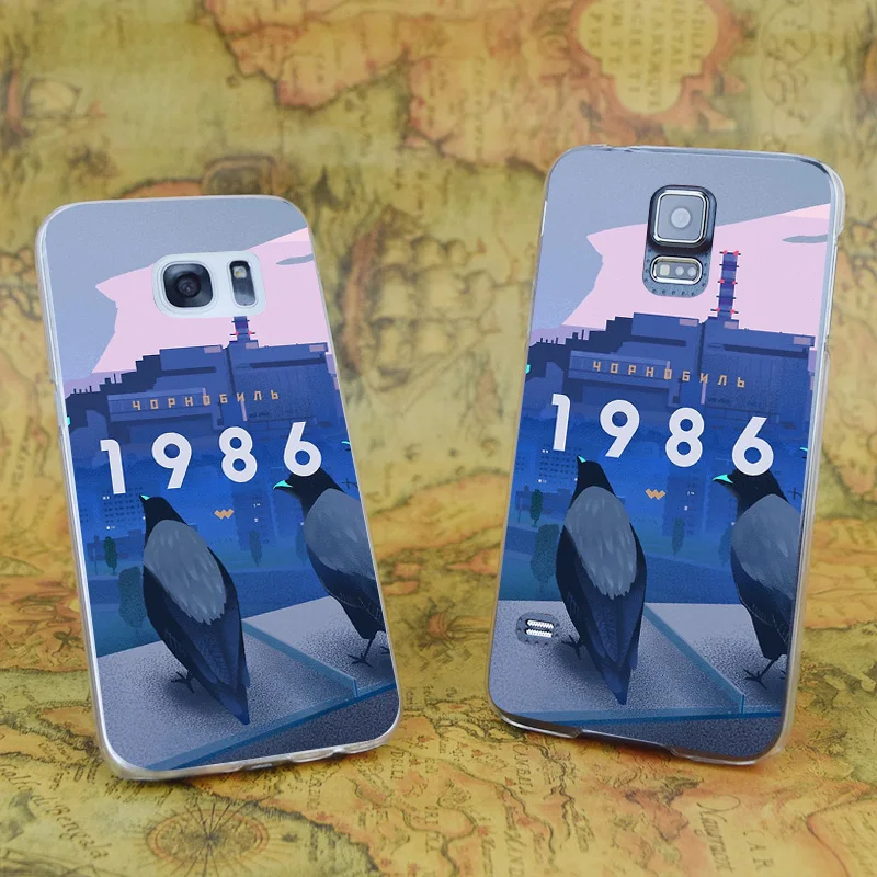 E2726 Чернобыль 1986 Прозрачный жесткий чехол для samsung Galaxy Note S 3 4 5 6 7 8 9 Mini Edge Plus |