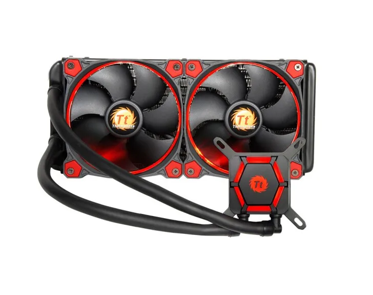 Tt Новый Xiaolong 120/240 Настольный кулер для процессора интегрированный вентилятор с