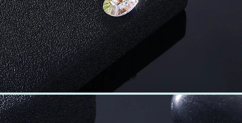 Элегантные серьги в форме сердца с кристаллами Swarovski, 925 пробы, серебро, высокое качество, модный дизайн для женщин, свадебные украшения