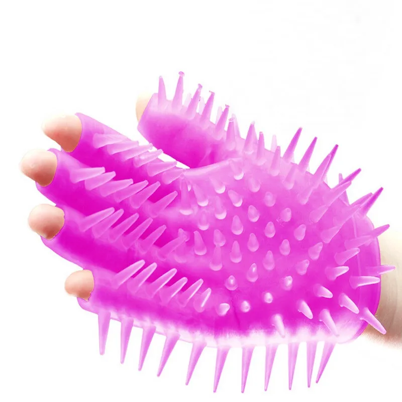 Пары мастурбация Массажная перчатка для взрослых флирт секс игрушки Массажный