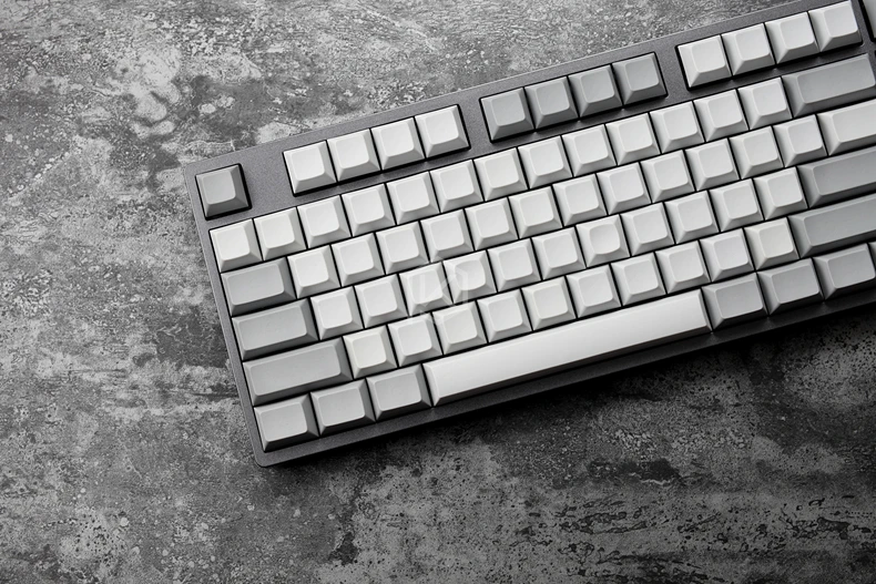 Пустые светло серые колпачки для ключей dsa pbt 60% gh60 1/2 xd64 87 104 xd75 xd96 xd84 cosair k70 razer
