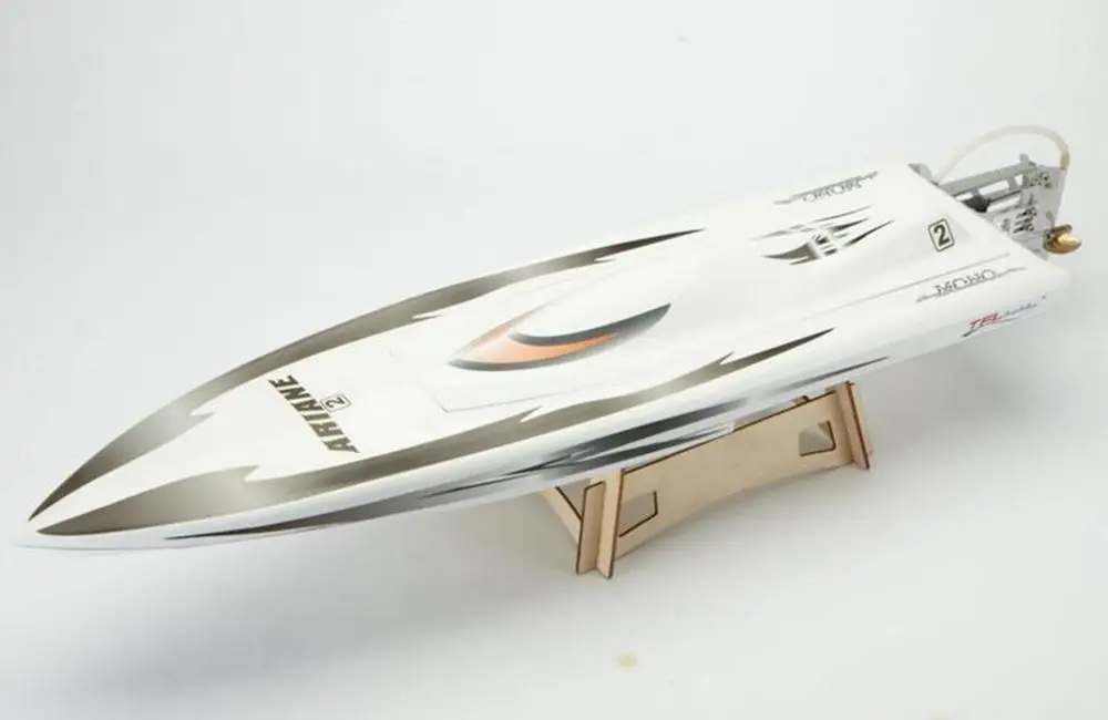 White 1117 Night Hawk Racing Rocket электрический бесщеточный Стеклопластик RC лодка моно 1 с 2958/4122KV бесщеточный мотор, 125А ESC с BEC - Цвет: White