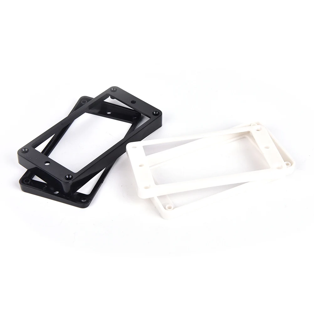 2 шт. хамбакер гитарный звукосниматель Монтажное кольцо раме для гитары белый