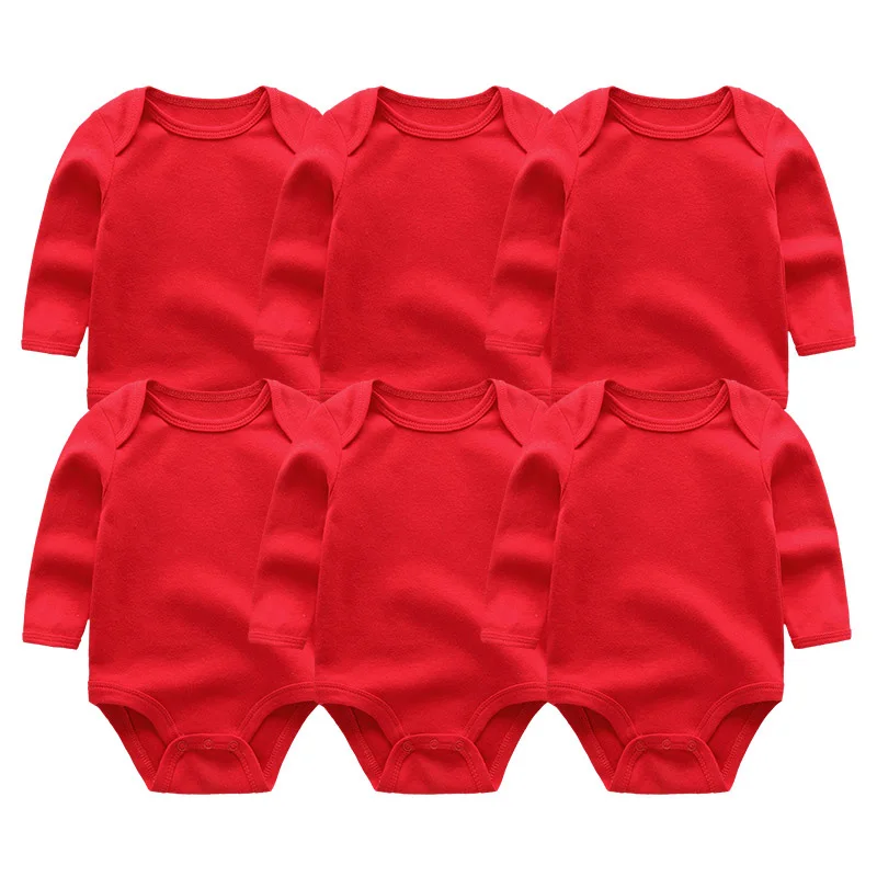 Baby Bodysuits6101 6 шт детская одежда боди с единорогами 0-12 M Roupas de малыш Bebe одежда полосатый комбинированный купальник хлопоковый для новорожденных малышей Одежда для девочек - Цвет: Baby Bodysuits6101