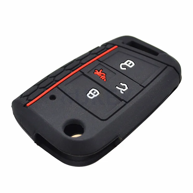 Силиконовый чехол для VW Golf 7 Skoda Octavia Atlas 2016 2017 2018|key case for car|car key coverfob cover |