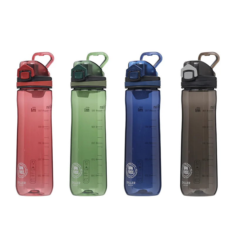 Пластиковая портативная Спортивная бутылка для воды из тритана студентов