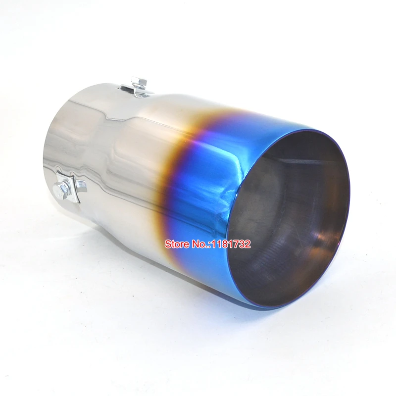 Универсальный синий наконечник из нержавеющей стали на входе: 87 мм выход: 100